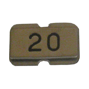 NPS20 Stainless steel name plate engraved     20