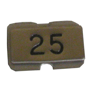 NPS25 Stainless steel name plate engraved      25