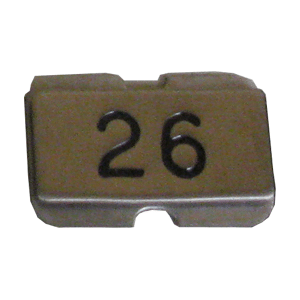 NPS26 Stainless steel name plate engraved      26
