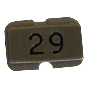 NPS29 Stainless steel name plate engraved      29