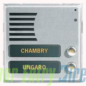 1145/22 Urmet     Sinthesi module for speaker/ amp - 2 buttons
