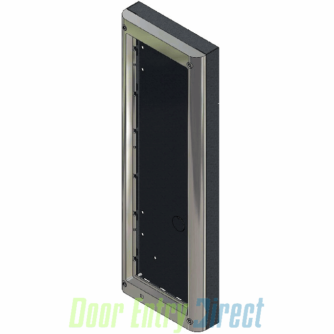 V-4883C Videx 4000          Surface mount box (chrome)    3 module