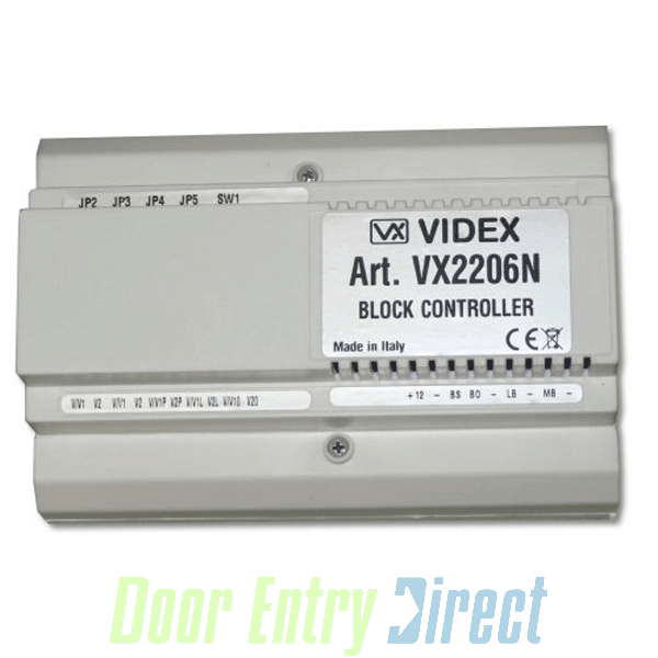 V-2206N Videx     Bus Audio/Video Exchange device (180 units/riser)