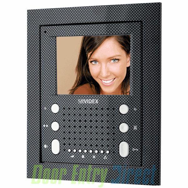 V-SL5418/CA Videx     Carbon surface mount handsfree video monitor