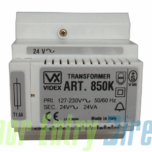 V-850K Videx     transformer         24vAC 24VA          alt. 9300