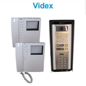 Videx audio and video door entry systems